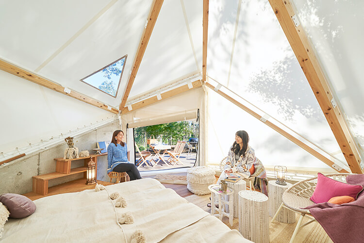 テントキャビン：写真